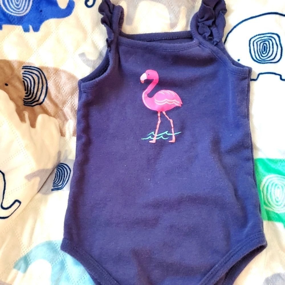 HB Flamingo Onesie 